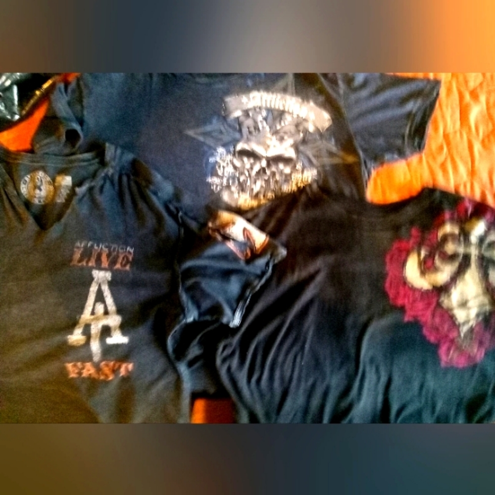 Affliction Short Sleeve Shirt Bundle (3)
